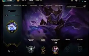 conta LoL Prata lll