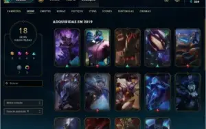 conta LoL Prata lll