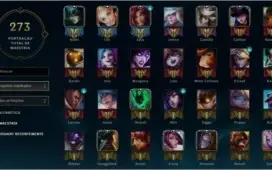 Conta Diamante 4 109 Champions 41 skins