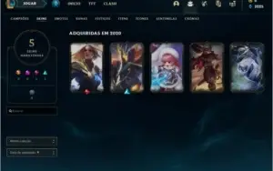 Conta smurf gold 1 61% de winrate (email nao confirmado)