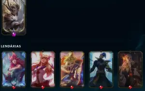 Conta LoL Diamante 4 (MMR D3/D2) com 176 Skins