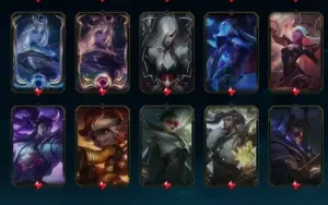 Conta LoL Diamante 4 (MMR D3/D2) com 176 Skins