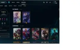 Conta LOL 161 Skins, Borda Diamante, Quase todos campeões