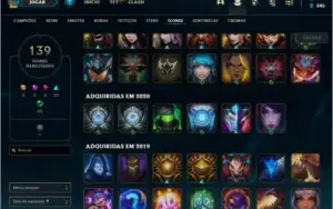 Conta Lol 8 Anos RARA, lvl 135 & Wild Rift Esmeralda