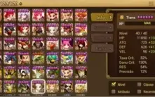 Conta late game summoner war - Ásia