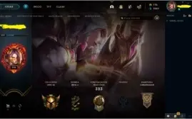 CONTA DE LEAGUE OF LEGENDS (LOL)