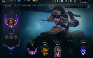 Conta Lol Mestre 100 Pontos + Valorant Prata 70 Skins Honra5