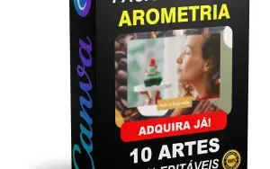 Pack Canva Arometria - 10 Artes Editáveis