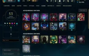 Esmeralda 1 com 95 Champs e 15 Skins