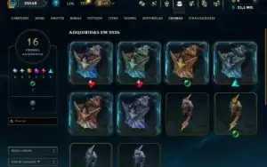 Esmeralda 1 com 95 Champs e 15 Skins