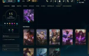 Esmeralda 1 com 95 Champs e 15 Skins