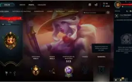Conta LOL Gold IV  FULL CHAMP 362 Skins