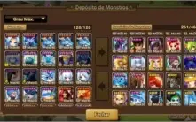 Conta summoners war baratinha faz todo o pve do jogo