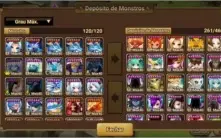 Conta summoners war baratinha faz todo o pve do jogo