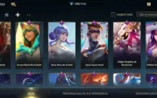 Ex Desafiante-185 Skins(Muita Lendária/Épic)-Wukong Radiante