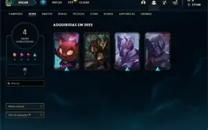 Conta de lol mestre com 17K EA