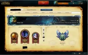 Conta Diamante V(borda diamante) +173 skin + todos os champs