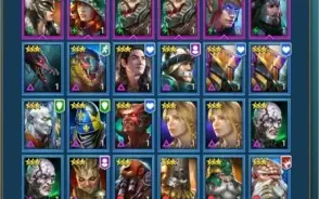 CONTA RAID SHADOW LEGENDS 4 LENDARIOS (ZAVIA) 26K ENERGIA