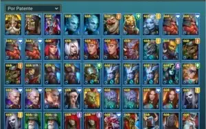 CONTA RAID SHADOW LEGENDS 4 LENDARIOS (ZAVIA) 26K ENERGIA