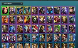 CONTA RAID SHADOW LEGENDS 4 LENDARIOS (ZAVIA) 26K ENERGIA