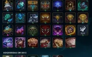 Conta League of Legends Mestre | Criada em 2013