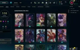 Conta League of Legends Mestre | Criada em 2013