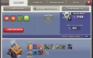 Conta Clash of Clans CV12