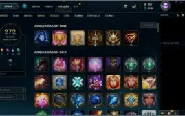 Conta LoL Colecionador 480k RP, 460 skins, Todos os Champs