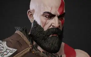 Kratos God Of War 3d stl