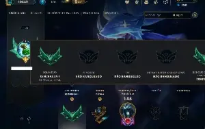 Esmeralda 1 com 65 Champs e 17 Skins +5 Vitoriosas