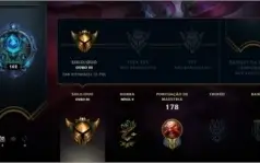 CONTA LEVEL 162, ELO GOLD 3 - SERVIDOR BRASILEIRO - 2016
