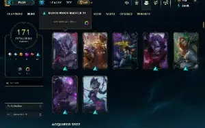 Conta Lol - 171 Skins, Elise Vitoriosa, Espólio Lotado, 360K