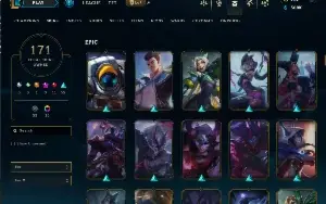 Conta Lol - 171 Skins, Elise Vitoriosa, Espólio Lotado, 360K