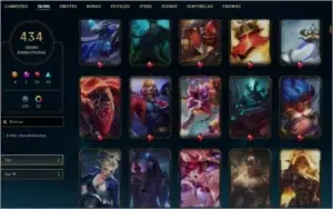 Conta do lol rara