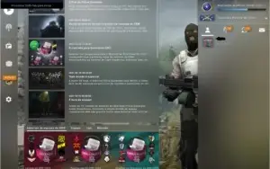 Conta CSGO PRIME AKX insígnia lealdade