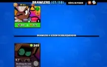 Conta Brawl Stars Full +9 /40 mil de ouro - 67/68 Brawlers