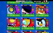 Conta Brawl Stars Full +9 /40 mil de ouro - 67/68 Brawlers