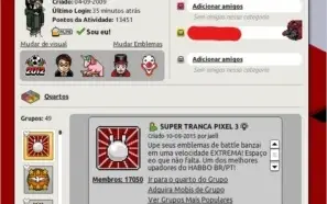 Conta Habbo Hotel Ano de Criação 2009