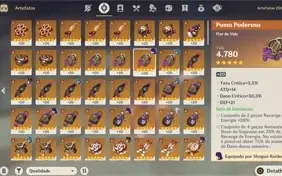 Genshin Impact - AR 58 -   14 Characters 5.  24 T4