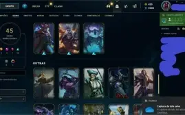 Conta LoL Aatrox Prestígio 2.0