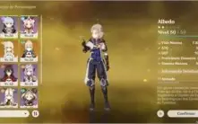 AR 33 Albedo + Ningguang C1 + Jean