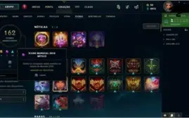 Conta League Of Legends Prata 1 150 skins