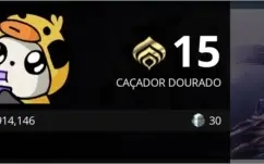 Conta warframe nvl 15 de MR