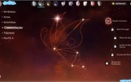Conta Genshin Impact AR 58 - Muitos 5 estrelas