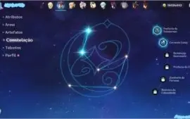 Conta Genshin Impact AR 58 - Muitos 5 estrelas