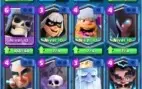 Conta Clash Royale Rei Lvl 13 quase 14 200k Gold 2k500 gemas