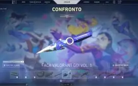 Conta valorant diamante 3 com muitas skins!