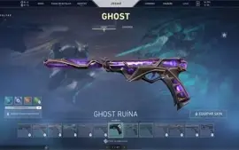 Conta valorant diamante 3 com muitas skins!