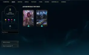 Conta LOL Unraked e Platina 2 no TFT