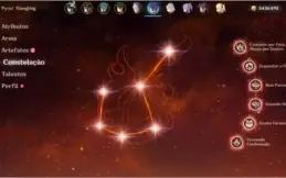 Conta Genshin AR55 8 personagens 5 estrelas